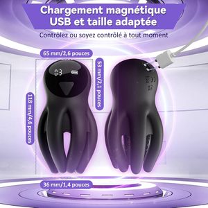 Masturbators nam tính 10 chế độ rung sextoy cho nam kích thích tình dục dương vật độ bền Prolonger ứng dụng kiểm soát cho nam giới - Product Image 4