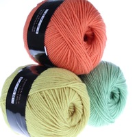100% acrylique recyclé lait coton fil teint motif turc fil à tricoter à la main pour gants couture et tissage Style fantaisie