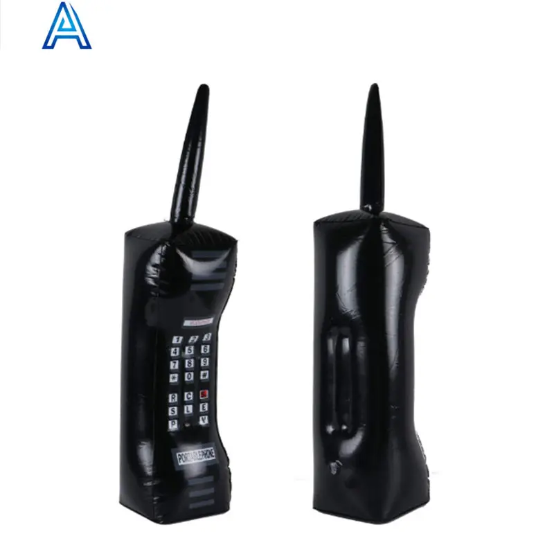 Advertising promotional gift PVC air blow inflatable phone cellphone model toy for inflatable toy