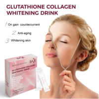 Produit OEM Halal Gluta Meilleur Complément Beauté Liquide Oral Peptides Marins Collagène en Poudre en Sachet Lait de Poisson Éclaircissant pour la Peau