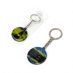 Porte-clés personnalisé en acrylique PVC et métal avec photo, magnifique, pour fabricants, collection 2025 - Product Image 1