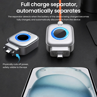 Separador de Carga Inteligente Tipo-C de Alta Potencia de 140W para Laptop, Tablet y Teléfono, con Protección Contra Sobrecarga de Batería y Función de Expulsión Automática
