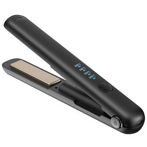Lisseur de cheveux portable rechargeable sans fil USB, fer à lisser professionnel sans fil, mini lisseur de cheveux de voyage - Product Image 1