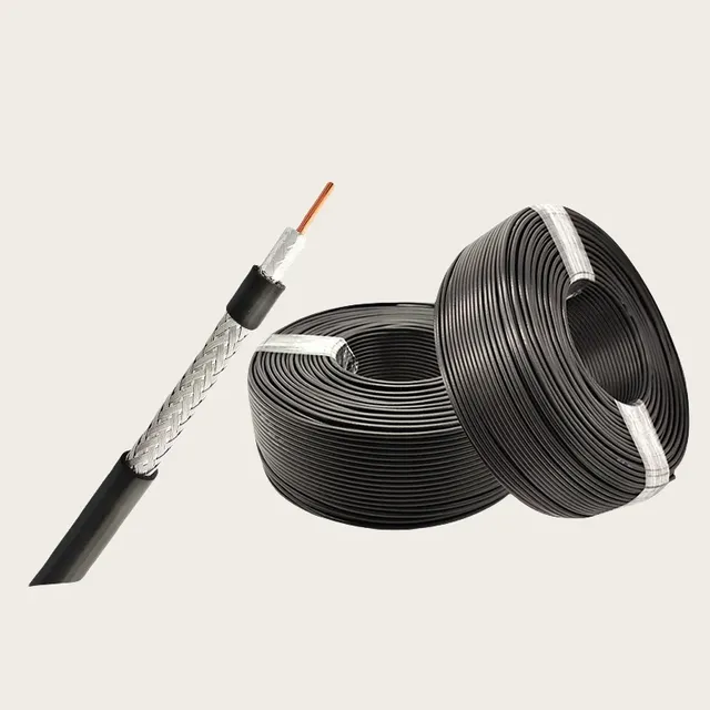 5D-FB RF coaxial cable 50Ohm high-frequency signal antenna feeder with low loss and low standing wave