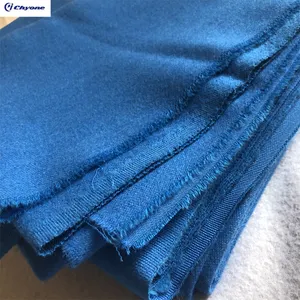 tavolo da biliardo panno blu Suppliers-Personalizzato logo ricamato 80% di lana blu tavolo da biliardo panno