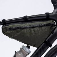 Sac de cadre de vélo triangulaire résistant à l'usure, pochette à outils sous le siège, sac de rangement pour vélo de montagne