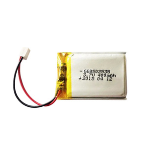 Nueva ultra thin lithium battery GEB 502535 400mah <span class=keywords><strong>3</strong></span>,7 V - Product Image 1