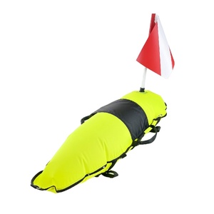 DPR многоцветный Розовый Красный неоновый желтый торпедный буй для подводной охоты с флагом для дайвинга - Product Image 3