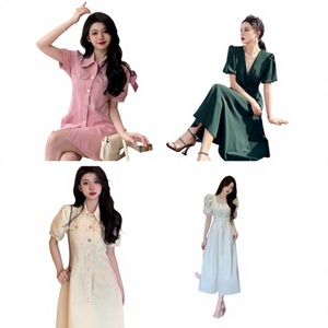 Nouveauté 2024 : Vente en gros directe d'usine des vêtements en stock les moins chers, robes d'occasion, hauts, t-shirts tendance, pantalons à volonté. - Product Image 1
