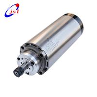 Moteur de broche MTC rond refroidi par air de 1,5 kW, diamètre 80 mm avec pince ER11, 24000 tr/min JGF-F80A-1.5