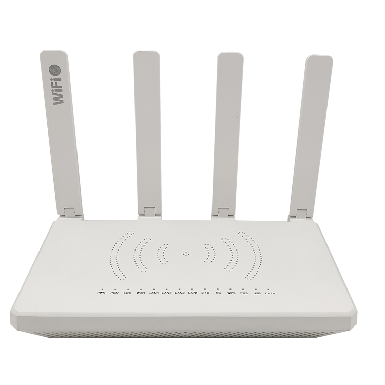 The Latest Version 1XPON+ 4GE+CATV+1USB3.0+WIFI AX3000 Dual Mode HGU WIFI6 Router ONT ONU · image 2