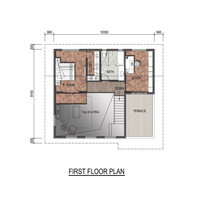 Casa Prefabricada Moderna Personalizada con Estructura de Acero Ligero SIP, Construcción Rápida, Aislada y Energéticamente Eficiente, Kits de Viviendas Vacacionales