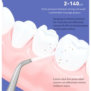 120ml Portable Rechargeable Teeth Irrigator <b>Cordless</b> <b>Waterflosser</b> Dental Water Flosser Oral Cleaning Irrigator - Product Image 5