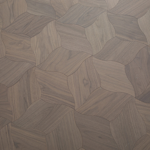 <span class=keywords><strong>Parquet</strong></span> de nogal negro vintage de ingeniería, corte tipo hoja, para uso comercial - Product Image 2