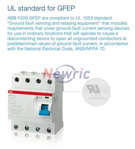 オリジナルABBs 4P 40A RCCB F204 AC-40/0.3 40/0.1 40/0.5 40/0.03 F200残留電流遮断器 - Product Image 6