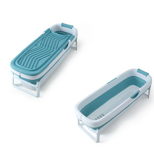 <span class=keywords><strong>Baignoire</strong></span> portable de haute qualité avec couvercle 156CM en plastique TPE <span class=keywords><strong>Baignoire</strong></span> pliable autoportante pour adulte - Product Image 6
