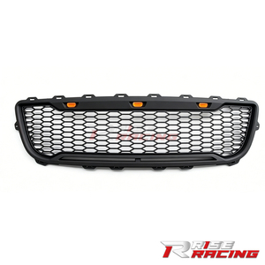 Grille de pare-chocs avant noire en ABS pour Ford F150 1995-2003, style <span class=keywords><strong>Raptor</strong></span> avec lettres et lumières LED, grille en nid d'abeille - Product Image 1