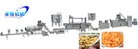 Machine de fabrication de chips de maïs frits (Doritos, Tortilla, Bugles) au prix d'usine Zhuoheng