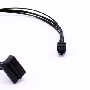 18AWG Mini 6Pin à 15Pin connecteur SATA câble d'alimentation mini 6 broches à sata pour <span class=keywords><strong>Dell</strong></span> 3250 3268 3650 3653 <span class=keywords><strong>3660</strong></span> 3667 3668 - Product Image 2