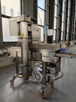 Chaîne de production de galettes de viande à haute efficacité pour la panification et l'enrobage des galettes de burger, des nuggets de poulet, des filets de poisson et des coupes de porc CE