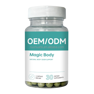 Capsules de Chlorophylle pour le Soutien Naturel de l'Élimination des Odeurs Corporelles, 30 Comprimés, Compléments Alimentaires, 1 Capsule par Jour - Product Image 1