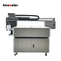 Gratis obral besar FC-UV1015 Model 100cm * 150cm ukuran UV Led pencetak Flatbed dengan 3 buah cetak dan pencetak pernis