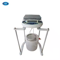 Balance hydrostatique numérique utilisée pour mesurer la gravité spécifique et les balances électroniques de laboratoire d'eau