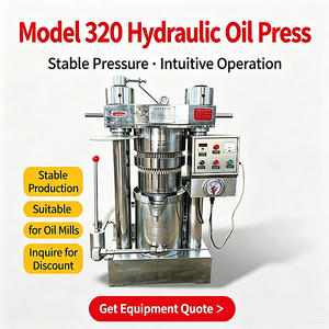 Stainless Steel Manual <b>Oil</b> <b>Press</b> <b>Machine</b> with Clear Structure and Easy Maintenance for Cold Pressing - Product Image 2