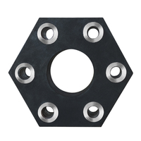 Disque flexible en caoutchouc NBR résistant à l'huile, accouplement anticorrosion pour atelier hydraulique