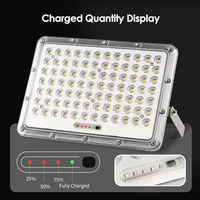 Ip65 tahan air luar ruangan 50w 100w 200w 300w CIP 5054 super terang lensa pc lampu sorot tenaga surya led