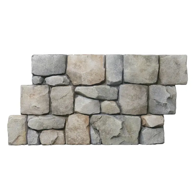 नकली पॉलीयूरेथेन पत्थर पैनल 3 डी दीवार पैनल बोर्ड पॉलीयूरेथेन बाहरी दीवार नकली पत्थर पैनल