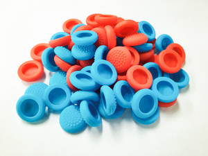 <span class=keywords><strong>2</strong></span> Silikon-Daumenstift-Griff kappen Analoge Joystick-Abdeckung für Nintendo Switch Lite NS-<span class=keywords><strong>Controller</strong></span> Joy-Con Thumb Stick - Product Image 4