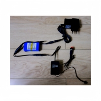 Onduleur à fil EL à batterie au lithium rechargeable 12V avec mode lumière/flash/arrêt constant, adapté aux scénarios d'activités en plein air