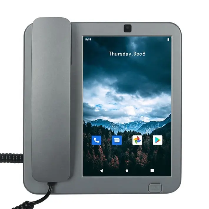 2024 OEM ODM büyük ekran 4G Volte sabit masaüstü WiFi Hotspot HD Video kablosuz telefon akülü akıllı Android telefon