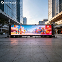 Système complet clé en main 3x2m, écran LED P2.6 P2.9 P3.91, panneau mural LED 500mmx500mm, écran LED intérieur/extérieur pour location