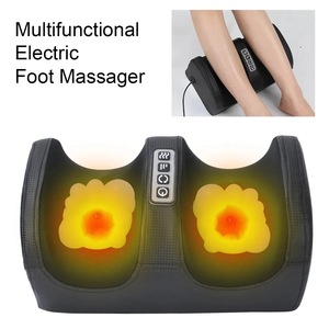 Masajeador de pies eléctrico Rodillo calentado Pantorrilla Tejido profundo Shiatsu Amasado Masaje corporal Músculos relajados Productos para el cuidado de la salud - Product Image 4