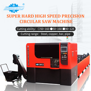 Neues Design Voll automatische Metall kreissäge maschine Duktile Gusseisen-Linear führung Hart geschnittene Säge maschine für Voll stangen - Product Image 2