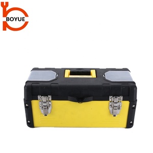 Hộp công cụ nhựa cầm tay chất lượng cao của nhà máy Trung Quốc với khóa an toàn tốt cho xi lanh khóa - Product Image 2