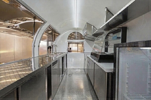 Kiosque de vente ambulante en fibre de verre et métal, design élégant, en forme de fruits (ananas et <span class=keywords><strong>limonade</strong></span>), idéal pour l'été - Vente flash - Product Image 6