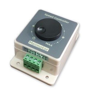 มีมอเตอร์ ตัวควบคุมความเร็วมอเตอร์ดีซี 12V 24V 36V 48V 20A กำลังสูง กันน้ำ - Product Image 1