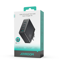 JOYROOM EU UK QC 3.0 USB Chargeur de charge rapide GaN PD USB C 100w Gan Chargeur pour Macbook