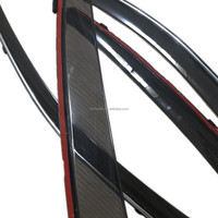 Injection fenêtre visière voiture côté vent fenêtre déflecteur porte pluie garde soleil évent ombre visière pour JETOUR X70 Plus 2021