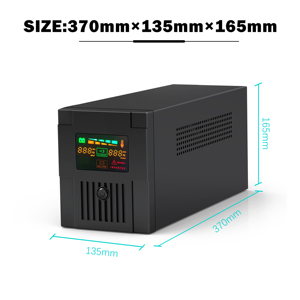 Onduleur de protection de tension 3 kVA 1,8 kW de qualité industrielle, panneau d'état numérique, boîtier en fer, <span class=keywords><strong>réserve</strong></span> d'énergie 24 V - Product Image 6