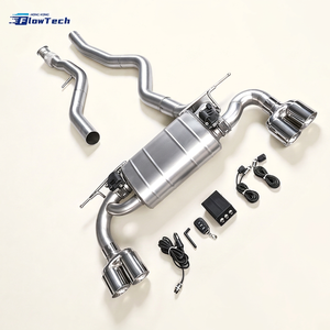 ระบบท่อไอเสียแคทแบคสมรรถนะสูงสำหรับ BMW M235i M135i F21 F20 N55 3.0T ผลิตจากสแตนเลส 304 พร้อมวาล์วควบคุมเสียง - Product Image 4