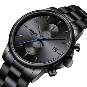 Relojes de Pulsera de Cuarzo de Lujo para Hombre Drioshipping 2612, Reloj de Vestir Informal de Marca Famosa, Correa de Acero Inoxidable, Esfera de Cristal, Ronda - Product Image 3