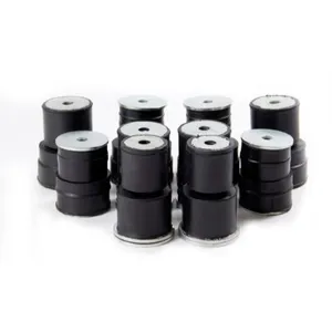 Mother-to-mother Rubber Support Shock Absorber Anti-vibration Silencer Block Bobbin Anti-vibration Support