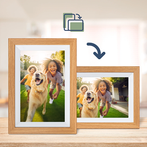 10 Inch Digital <b>Picture</b> <b>Frame</b> With 32G Memory, Wifi Digital Photo <b>Frame</b> Share Images Via Frameo App - Product Image 3