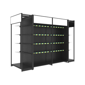 Rd Supermarket <b>Shelf</b> Double Sided 6 Layers Metal Heavy Duty For Store And Home Use - Product Image 2