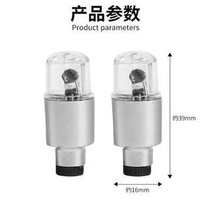 Lampe LED de roue de vélo sensible aux vibrations pour VTT, avec lumière de valve de voiture - Product Image 3