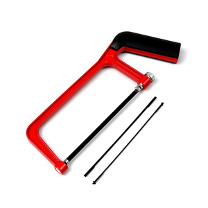 Mini Sierra para metales ajustable Junior, sierra para metales portátil con 3 hojas de sierra para metales - Product Image 5